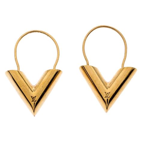 louis vuitton oorbellen v duitsland|V for Vuitton Earrings S00 .